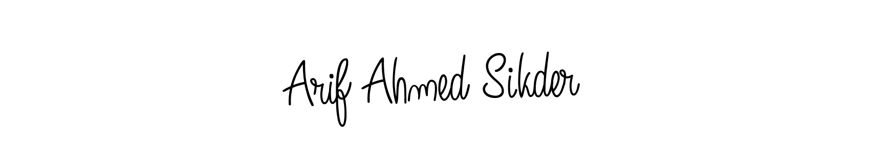 Here are the top 10 professional signature styles for the name Arif Ahmed Sikder. These are the best autograph styles you can use for your name. Arif Ahmed Sikder signature style 5 images and pictures png