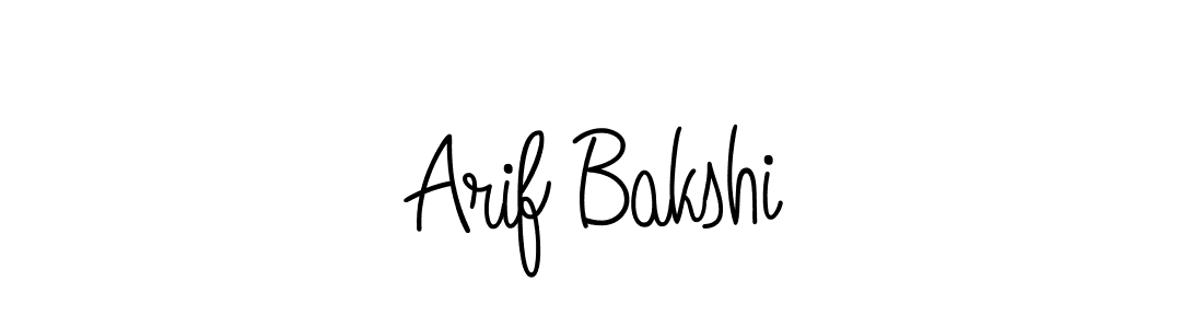 How to make Arif Bakshi signature? Angelique-Rose-font-FFP is a professional autograph style. Create handwritten signature for Arif Bakshi name. Arif Bakshi signature style 5 images and pictures png