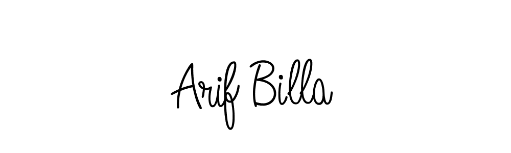 Also You can easily find your signature by using the search form. We will create Arif Billa name handwritten signature images for you free of cost using Angelique-Rose-font-FFP sign style. Arif Billa signature style 5 images and pictures png