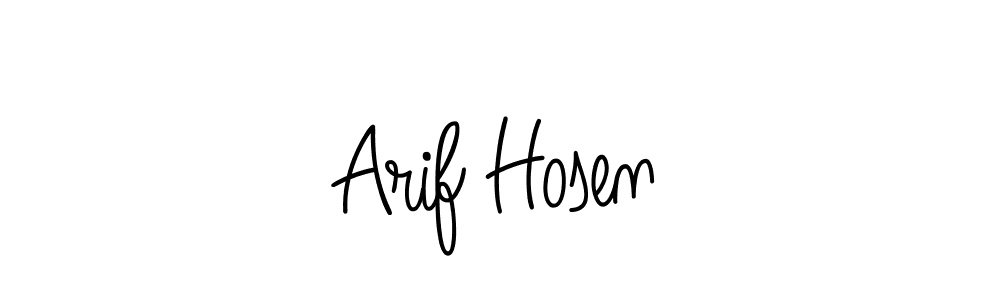 Create a beautiful signature design for name Arif Hosen. With this signature (Angelique-Rose-font-FFP) fonts, you can make a handwritten signature for free. Arif Hosen signature style 5 images and pictures png