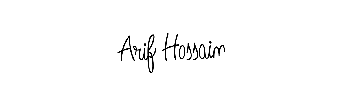 Create a beautiful signature design for name Arif Hossain. With this signature (Angelique-Rose-font-FFP) fonts, you can make a handwritten signature for free. Arif Hossain signature style 5 images and pictures png