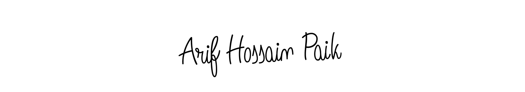 You can use this online signature creator to create a handwritten signature for the name Arif Hossain Paik. This is the best online autograph maker. Arif Hossain Paik signature style 5 images and pictures png