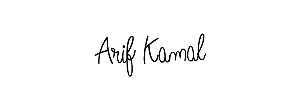 The best way (Angelique-Rose-font-FFP) to make a short signature is to pick only two or three words in your name. The name Arif Kamal include a total of six letters. For converting this name. Arif Kamal signature style 5 images and pictures png