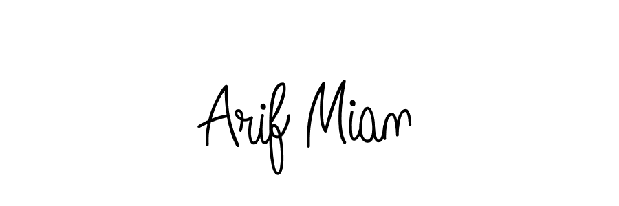 if you are searching for the best signature style for your name Arif Mian. so please give up your signature search. here we have designed multiple signature styles  using Angelique-Rose-font-FFP. Arif Mian signature style 5 images and pictures png