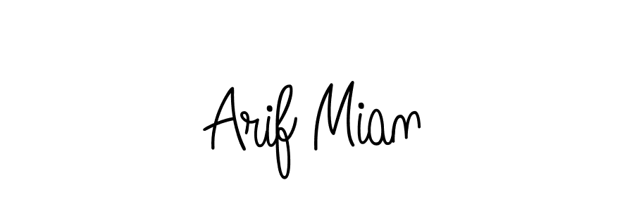 if you are searching for the best signature style for your name Arif Mian. so please give up your signature search. here we have designed multiple signature styles  using Angelique-Rose-font-FFP. Arif Mian signature style 5 images and pictures png