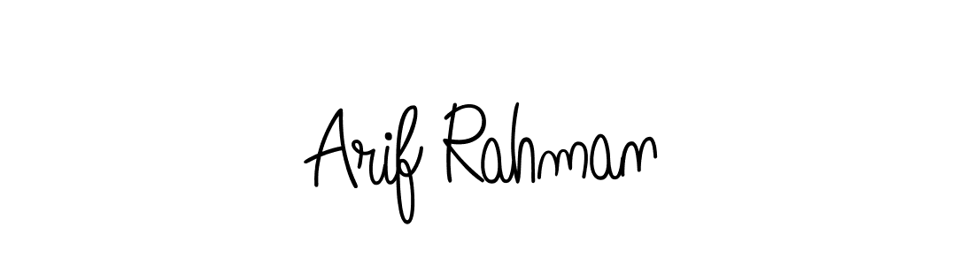 Create a beautiful signature design for name Arif Rahman. With this signature (Angelique-Rose-font-FFP) fonts, you can make a handwritten signature for free. Arif Rahman signature style 5 images and pictures png