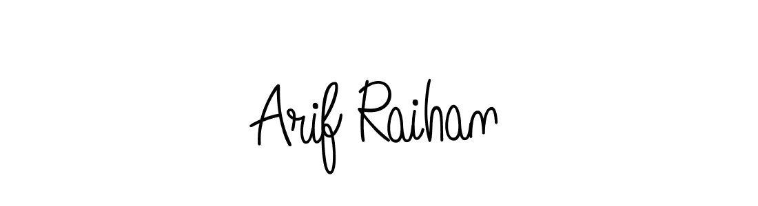 Check out images of Autograph of Arif Raihan name. Actor Arif Raihan Signature Style. Angelique-Rose-font-FFP is a professional sign style online. Arif Raihan signature style 5 images and pictures png