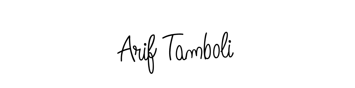 Angelique-Rose-font-FFP is a professional signature style that is perfect for those who want to add a touch of class to their signature. It is also a great choice for those who want to make their signature more unique. Get Arif Tamboli name to fancy signature for free. Arif Tamboli signature style 5 images and pictures png