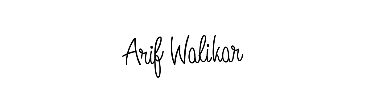 How to make Arif Walikar signature? Angelique-Rose-font-FFP is a professional autograph style. Create handwritten signature for Arif Walikar name. Arif Walikar signature style 5 images and pictures png