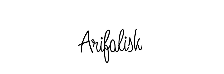 Angelique-Rose-font-FFP is a professional signature style that is perfect for those who want to add a touch of class to their signature. It is also a great choice for those who want to make their signature more unique. Get Arifalisk name to fancy signature for free. Arifalisk signature style 5 images and pictures png