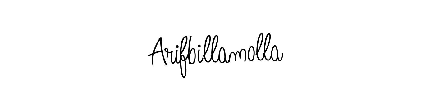 It looks lik you need a new signature style for name Arifbillamolla. Design unique handwritten (Angelique-Rose-font-FFP) signature with our free signature maker in just a few clicks. Arifbillamolla signature style 5 images and pictures png