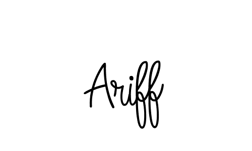 Angelique-Rose-font-FFP is a professional signature style that is perfect for those who want to add a touch of class to their signature. It is also a great choice for those who want to make their signature more unique. Get Ariff name to fancy signature for free. Ariff signature style 5 images and pictures png