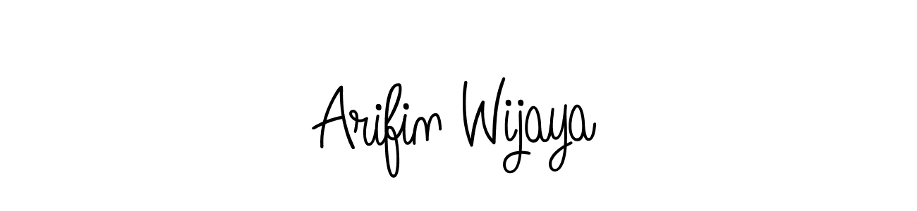 Also we have Arifin Wijaya name is the best signature style. Create professional handwritten signature collection using Angelique-Rose-font-FFP autograph style. Arifin Wijaya signature style 5 images and pictures png