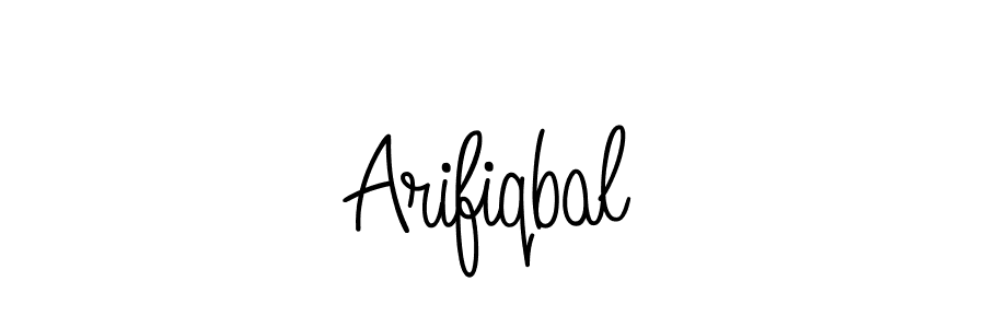 Make a beautiful signature design for name Arifiqbal. Use this online signature maker to create a handwritten signature for free. Arifiqbal signature style 5 images and pictures png