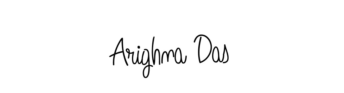 How to make Arighna Das name signature. Use Angelique-Rose-font-FFP style for creating short signs online. This is the latest handwritten sign. Arighna Das signature style 5 images and pictures png