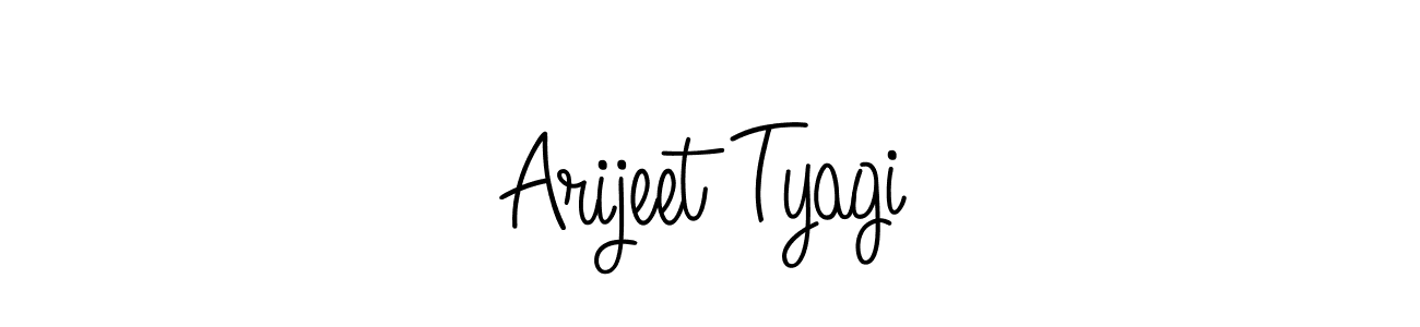 if you are searching for the best signature style for your name Arijeet Tyagi. so please give up your signature search. here we have designed multiple signature styles  using Angelique-Rose-font-FFP. Arijeet Tyagi signature style 5 images and pictures png