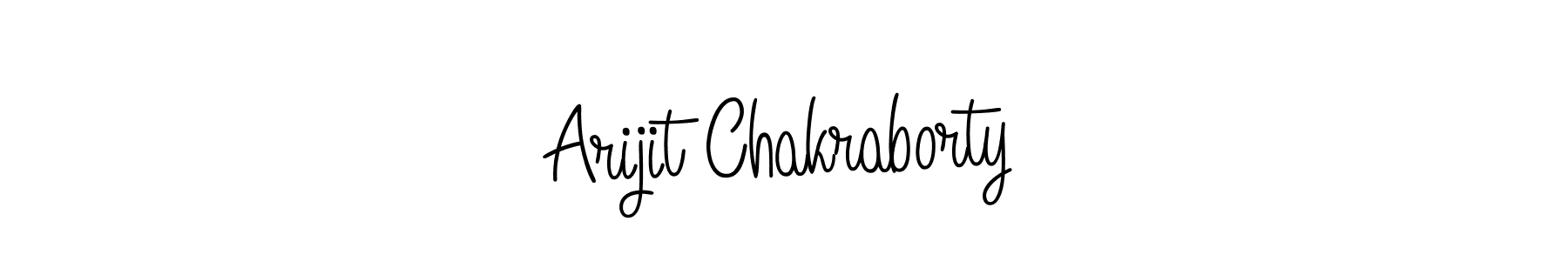 Make a beautiful signature design for name Arijit Chakraborty. Use this online signature maker to create a handwritten signature for free. Arijit Chakraborty signature style 5 images and pictures png