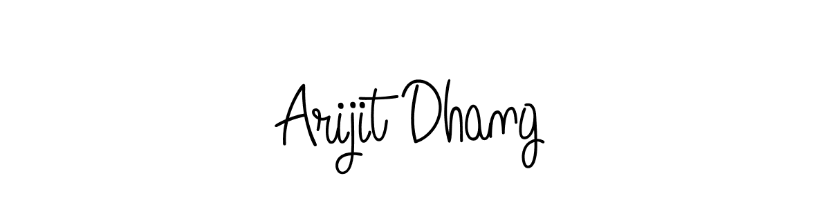 Make a short Arijit Dhang signature style. Manage your documents anywhere anytime using Angelique-Rose-font-FFP. Create and add eSignatures, submit forms, share and send files easily. Arijit Dhang signature style 5 images and pictures png
