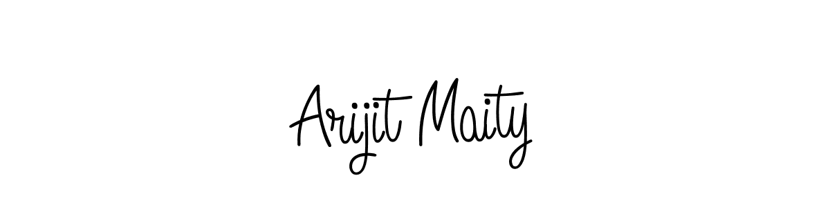 Make a short Arijit Maity signature style. Manage your documents anywhere anytime using Angelique-Rose-font-FFP. Create and add eSignatures, submit forms, share and send files easily. Arijit Maity signature style 5 images and pictures png
