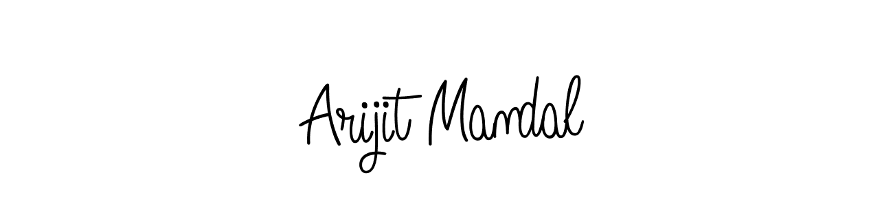 Make a short Arijit Mandal signature style. Manage your documents anywhere anytime using Angelique-Rose-font-FFP. Create and add eSignatures, submit forms, share and send files easily. Arijit Mandal signature style 5 images and pictures png