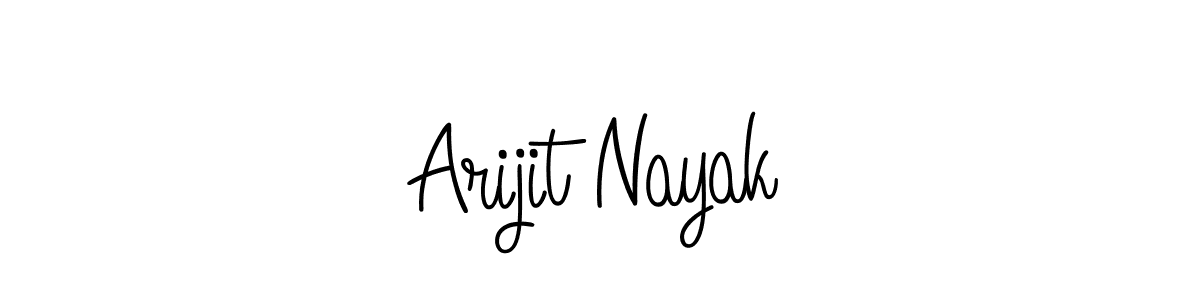 Make a beautiful signature design for name Arijit Nayak. Use this online signature maker to create a handwritten signature for free. Arijit Nayak signature style 5 images and pictures png