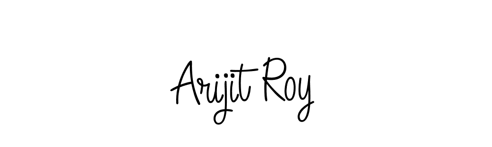 Design your own signature with our free online signature maker. With this signature software, you can create a handwritten (Angelique-Rose-font-FFP) signature for name Arijit Roy. Arijit Roy signature style 5 images and pictures png