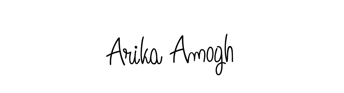 How to Draw Arika Amogh signature style? Angelique-Rose-font-FFP is a latest design signature styles for name Arika Amogh. Arika Amogh signature style 5 images and pictures png