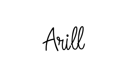 Create a beautiful signature design for name Arill. With this signature (Angelique-Rose-font-FFP) fonts, you can make a handwritten signature for free. Arill signature style 5 images and pictures png