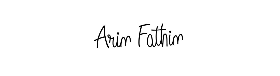 How to Draw Arin Fathin signature style? Angelique-Rose-font-FFP is a latest design signature styles for name Arin Fathin. Arin Fathin signature style 5 images and pictures png
