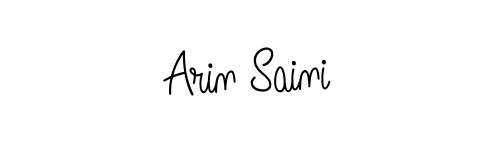 This is the best signature style for the Arin Saini name. Also you like these signature font (Angelique-Rose-font-FFP). Mix name signature. Arin Saini signature style 5 images and pictures png