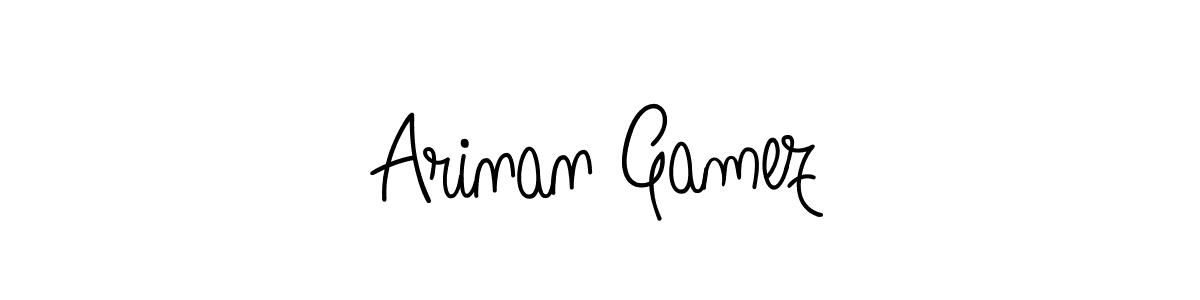 This is the best signature style for the Arinan Gamez name. Also you like these signature font (Angelique-Rose-font-FFP). Mix name signature. Arinan Gamez signature style 5 images and pictures png