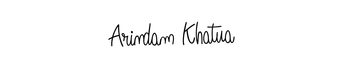 Also we have Arindam Khatua name is the best signature style. Create professional handwritten signature collection using Angelique-Rose-font-FFP autograph style. Arindam Khatua signature style 5 images and pictures png