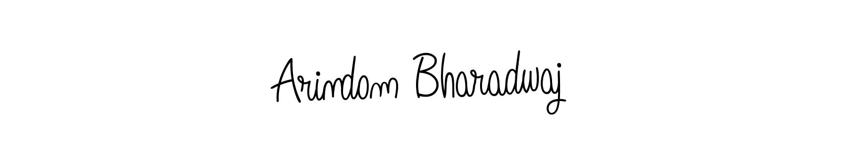 Arindom Bharadwaj stylish signature style. Best Handwritten Sign (Angelique-Rose-font-FFP) for my name. Handwritten Signature Collection Ideas for my name Arindom Bharadwaj. Arindom Bharadwaj signature style 5 images and pictures png