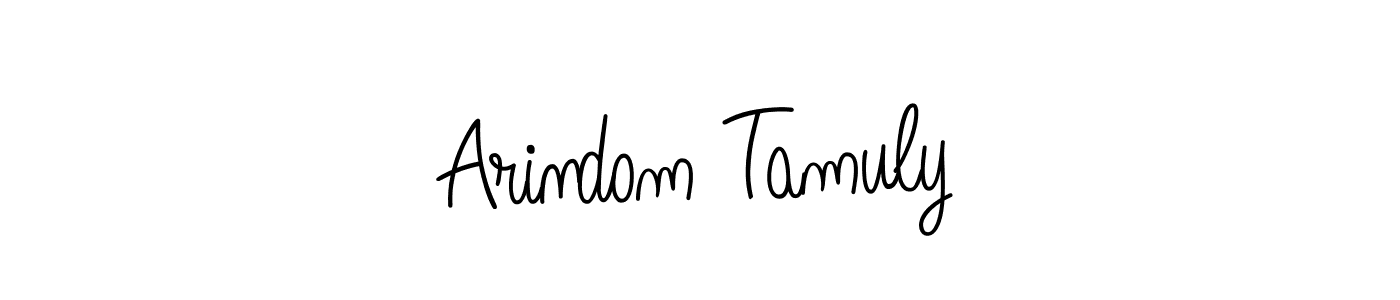 You should practise on your own different ways (Angelique-Rose-font-FFP) to write your name (Arindom Tamuly) in signature. don't let someone else do it for you. Arindom Tamuly signature style 5 images and pictures png