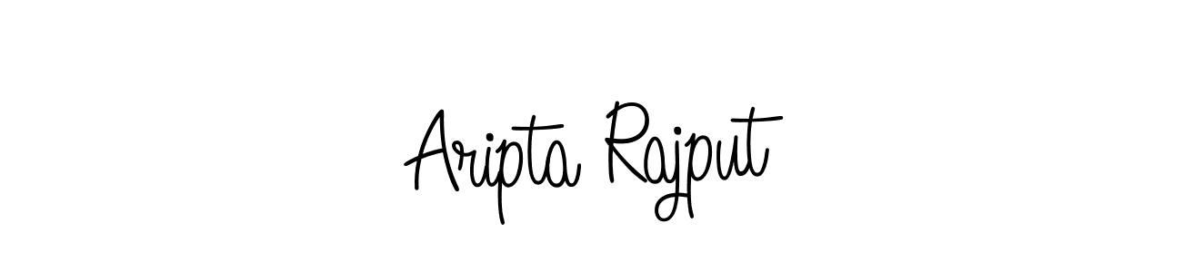 if you are searching for the best signature style for your name Aripta Rajput. so please give up your signature search. here we have designed multiple signature styles  using Angelique-Rose-font-FFP. Aripta Rajput signature style 5 images and pictures png
