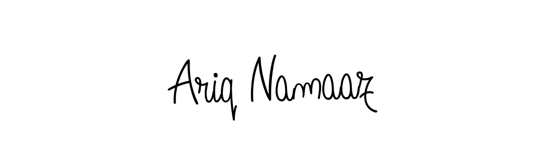 This is the best signature style for the Ariq Namaaz name. Also you like these signature font (Angelique-Rose-font-FFP). Mix name signature. Ariq Namaaz signature style 5 images and pictures png