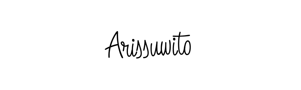 How to Draw Arissuwito signature style? Angelique-Rose-font-FFP is a latest design signature styles for name Arissuwito. Arissuwito signature style 5 images and pictures png