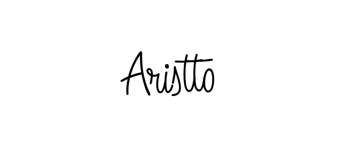 How to Draw Aristto signature style? Angelique-Rose-font-FFP is a latest design signature styles for name Aristto. Aristto signature style 5 images and pictures png