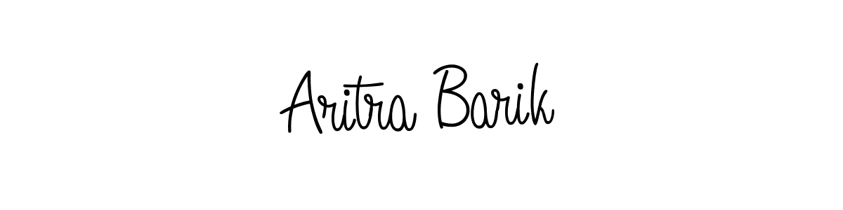 How to make Aritra Barik name signature. Use Angelique-Rose-font-FFP style for creating short signs online. This is the latest handwritten sign. Aritra Barik signature style 5 images and pictures png