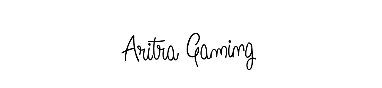 Design your own signature with our free online signature maker. With this signature software, you can create a handwritten (Angelique-Rose-font-FFP) signature for name Aritra Gaming. Aritra Gaming signature style 5 images and pictures png