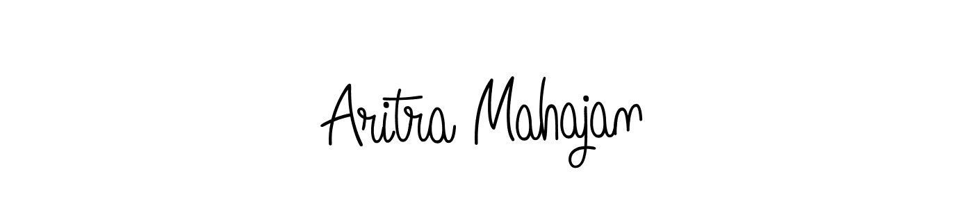 How to make Aritra Mahajan name signature. Use Angelique-Rose-font-FFP style for creating short signs online. This is the latest handwritten sign. Aritra Mahajan signature style 5 images and pictures png
