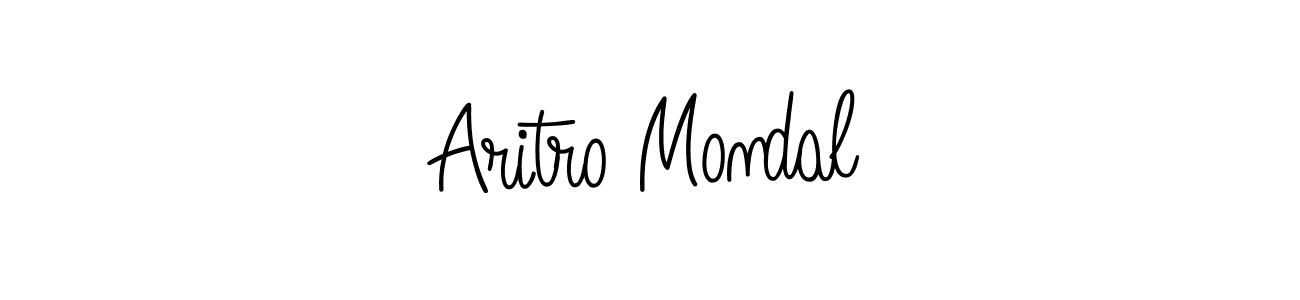 How to make Aritro Mondal signature? Angelique-Rose-font-FFP is a professional autograph style. Create handwritten signature for Aritro Mondal name. Aritro Mondal signature style 5 images and pictures png