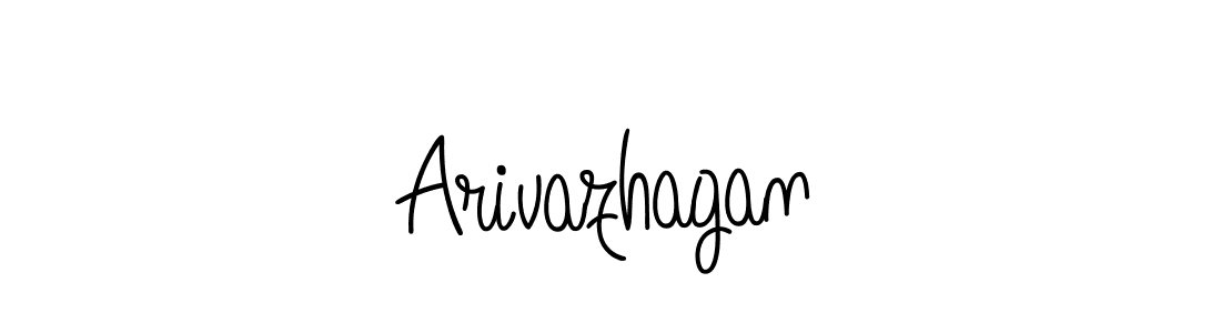 How to Draw Arivazhagan signature style? Angelique-Rose-font-FFP is a latest design signature styles for name Arivazhagan. Arivazhagan signature style 5 images and pictures png