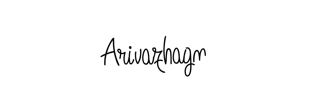 Make a beautiful signature design for name Arivazhagn. With this signature (Angelique-Rose-font-FFP) style, you can create a handwritten signature for free. Arivazhagn signature style 5 images and pictures png