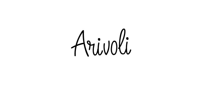 Design your own signature with our free online signature maker. With this signature software, you can create a handwritten (Angelique-Rose-font-FFP) signature for name Arivoli. Arivoli signature style 5 images and pictures png