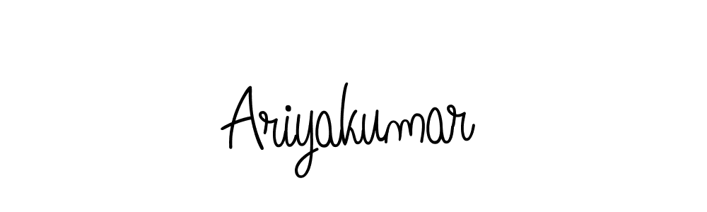 Here are the top 10 professional signature styles for the name Ariyakumar. These are the best autograph styles you can use for your name. Ariyakumar signature style 5 images and pictures png