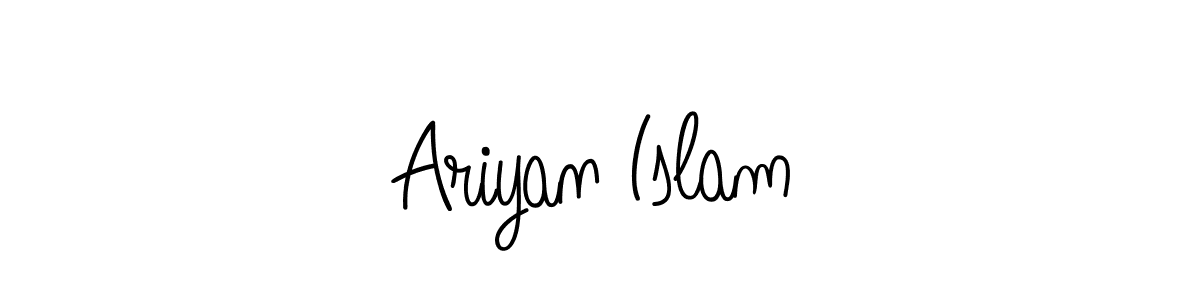 It looks lik you need a new signature style for name Ariyan Islam. Design unique handwritten (Angelique-Rose-font-FFP) signature with our free signature maker in just a few clicks. Ariyan Islam signature style 5 images and pictures png