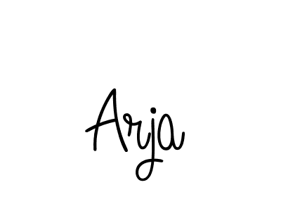 Also You can easily find your signature by using the search form. We will create Arja name handwritten signature images for you free of cost using Angelique-Rose-font-FFP sign style. Arja signature style 5 images and pictures png