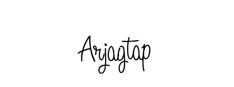 How to make Arjagtap signature? Angelique-Rose-font-FFP is a professional autograph style. Create handwritten signature for Arjagtap name. Arjagtap signature style 5 images and pictures png