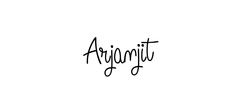 Here are the top 10 professional signature styles for the name Arjanjit. These are the best autograph styles you can use for your name. Arjanjit signature style 5 images and pictures png